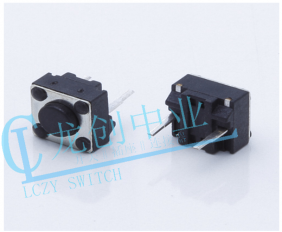 TACT SWITCH 180° DIP