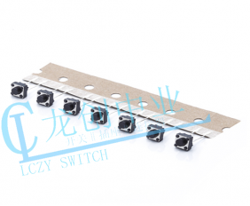 TACT SWITCH 180° DIP