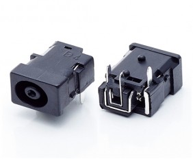 DC POWER JACK 90° DIP pin?1.0mm