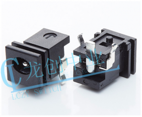 DC POWER JACK 90° DIP pin?1.65mm