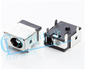 DC POWER JACK 90° DIP pin?2.0mm