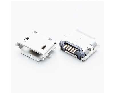 USB B TYPE 5P Female Conn 90°