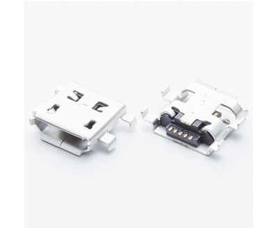 USB B TYPE 5P Female Conn 90°