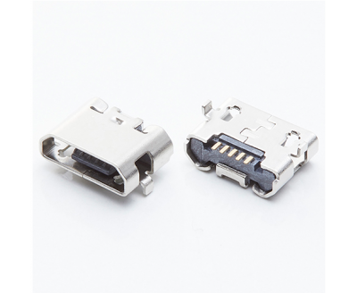 USB B TYPE 5P Female Conn 90°