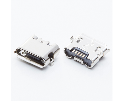 USB B TYPE 5P Female Conn 90°