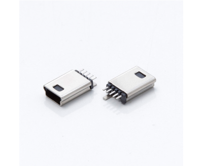 USB B TYPE 5P Female Conn DIP