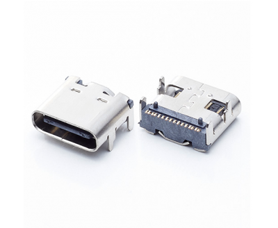 USB TYPE C Female Conn90°