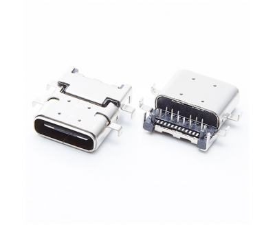 USB TYPE C Female Conn90°