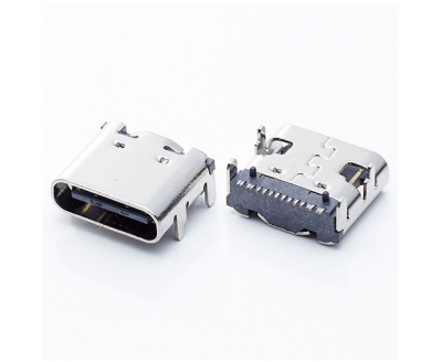 USB TYPE C Female Conn90°