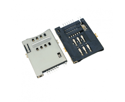 SIM PUSH 8+2P H1.8卡座連接器