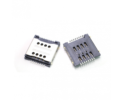 雙層SIM CARD卡座連接器
