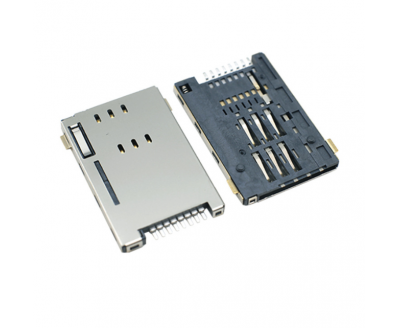 SIM PUSH 6+2P H2.2 卡座連接器